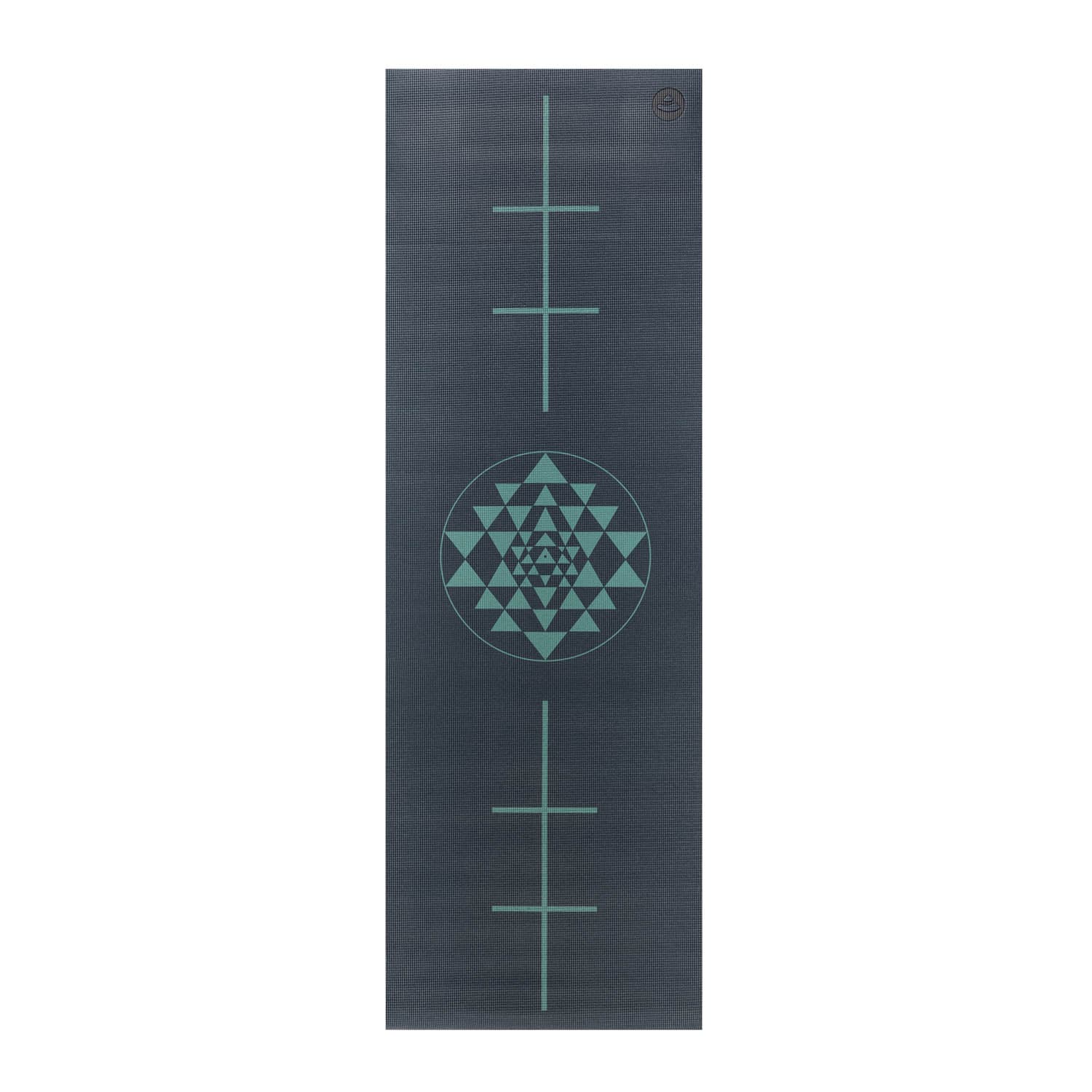undefined | Tapete de yoga estampado Leela Yantra – 4.5mm PVC ecológico