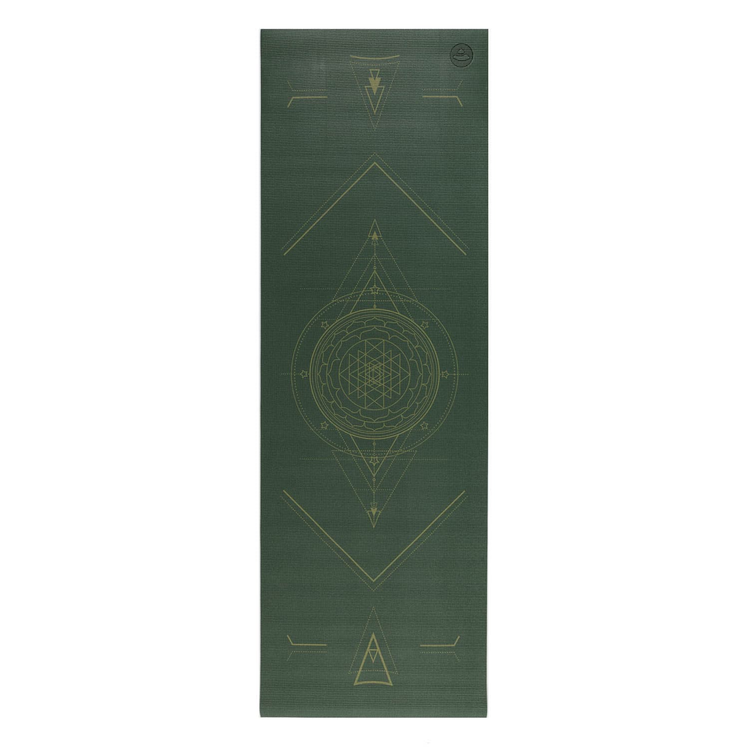 undefined | Tapete de yoga estampado Leela Yantra Cosmic- 4.5mm PVC ecológico