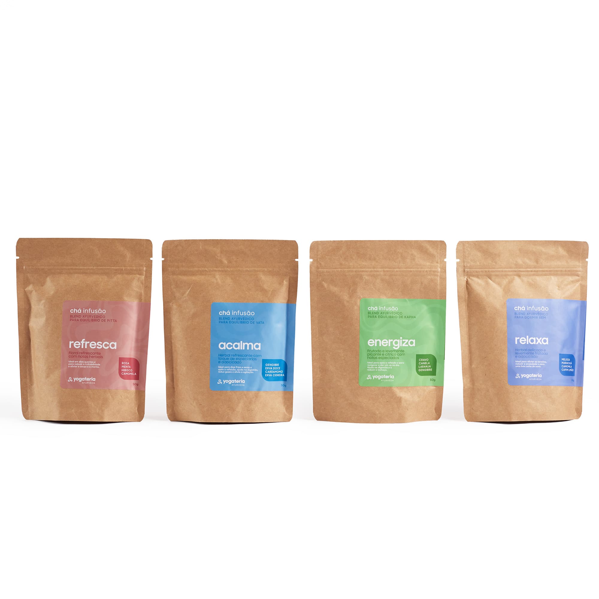 undefined | Kit 4 Chás – Ayurveda Tridosha + Sono