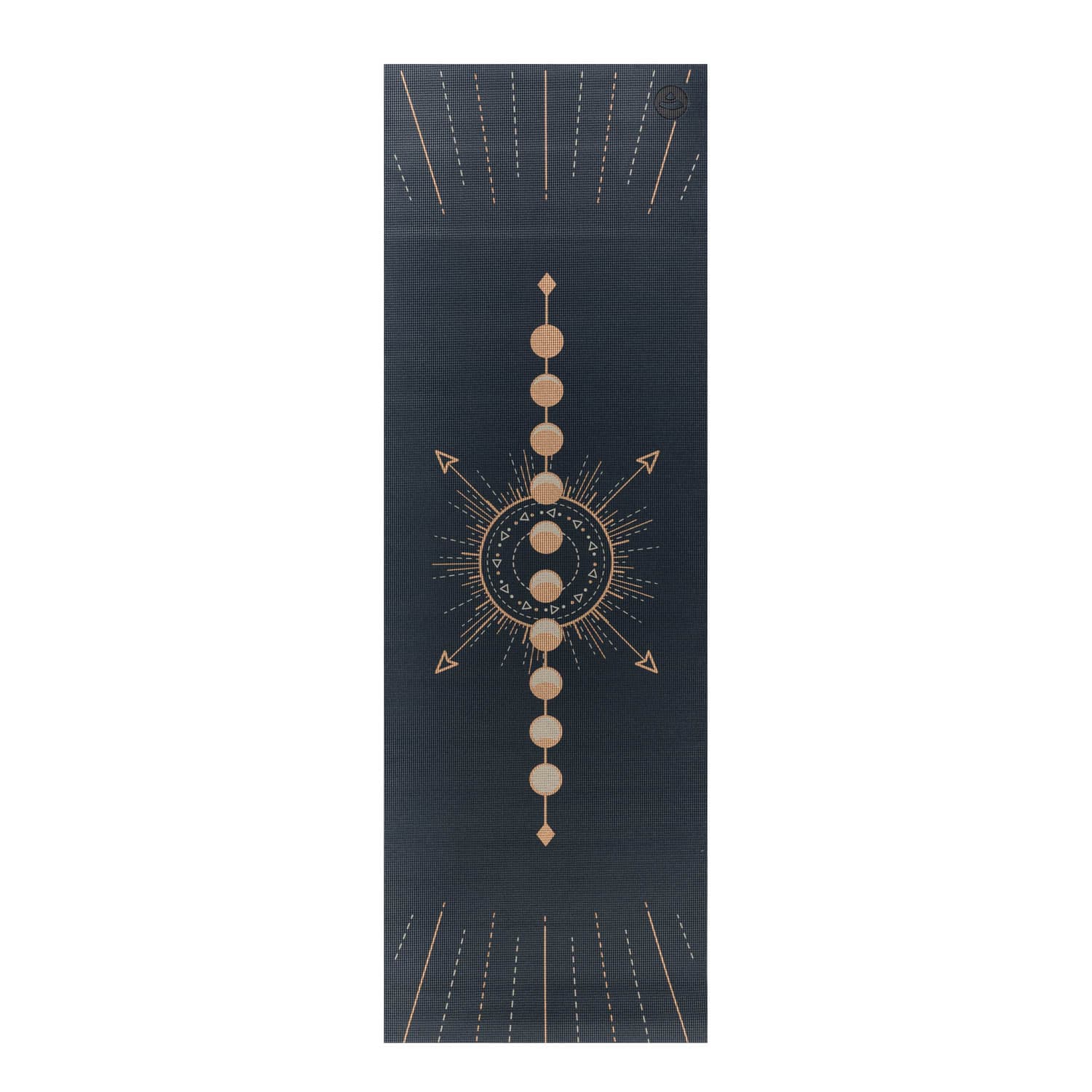 undefined | Tapete de yoga estampado Leela Luna Align - 4.5mm PVC ecológico