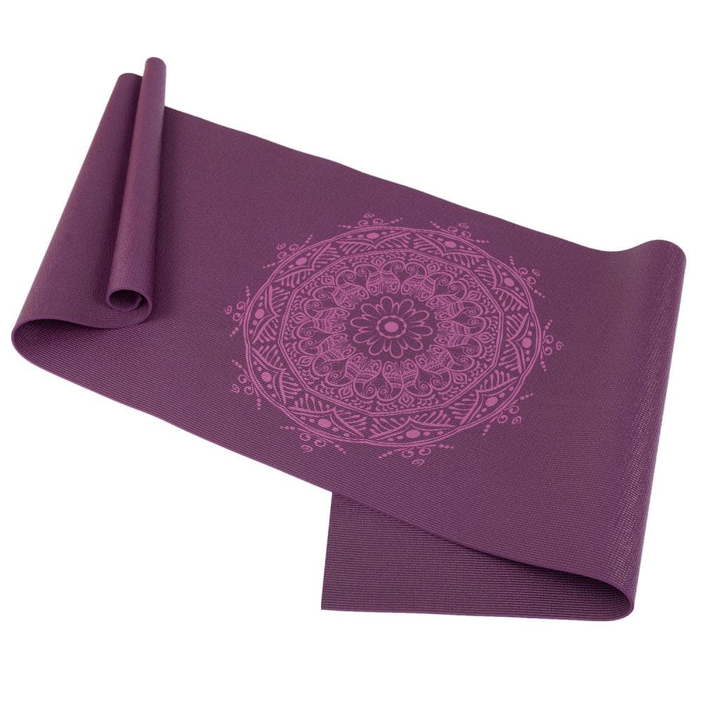 undefined | Tapete de yoga estampado Leela Mandala – 4.5mm PVC ecológico