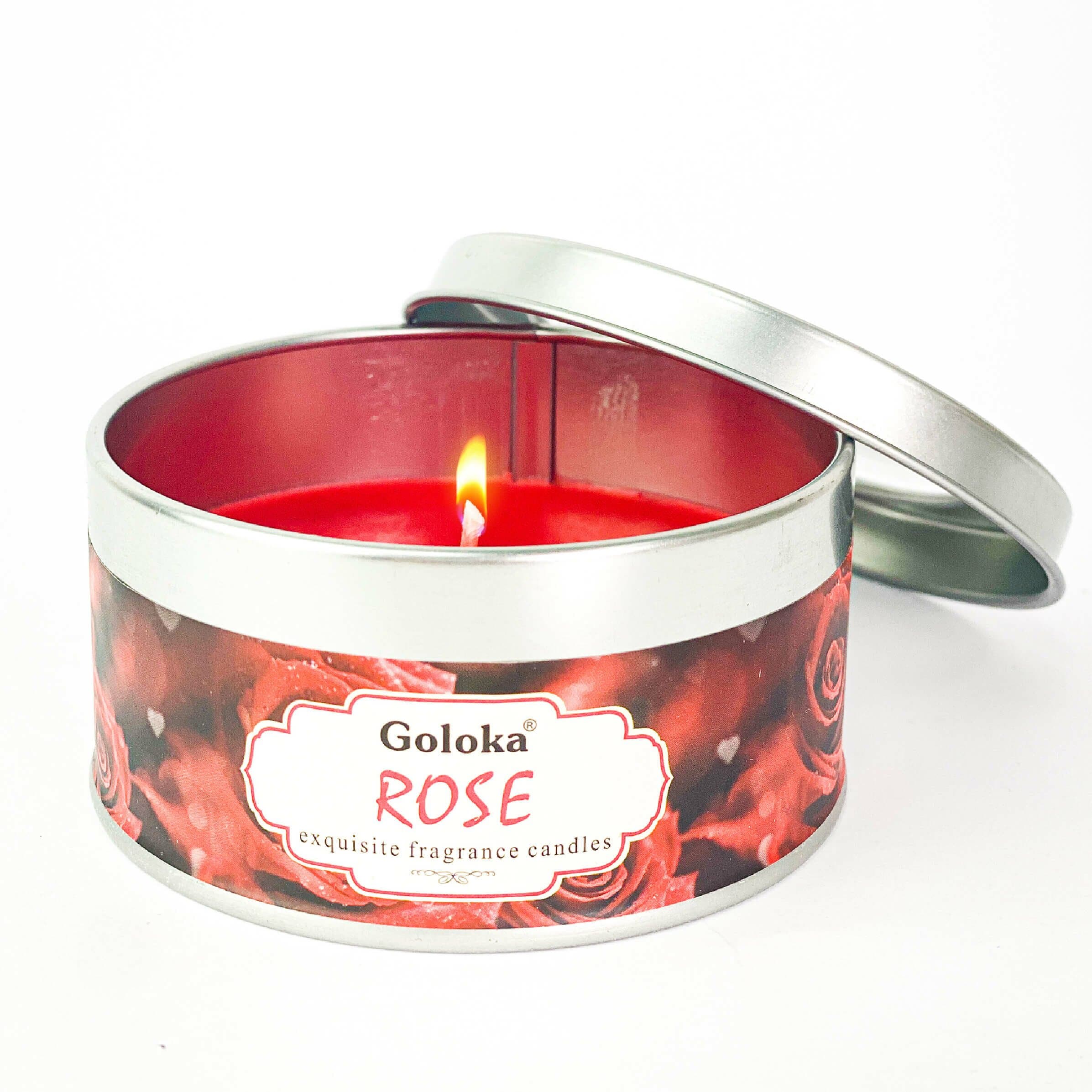 undefined | Vela Aromática Rosa Goloka