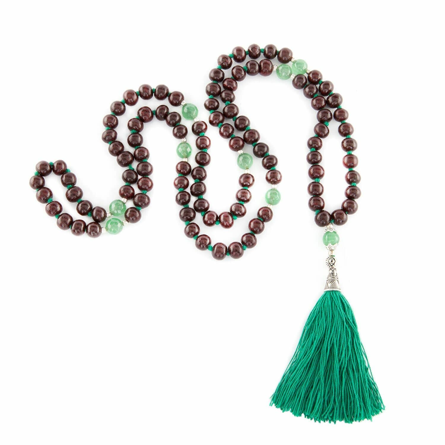 undefined | Japamala Rosewood e Ônix Verde