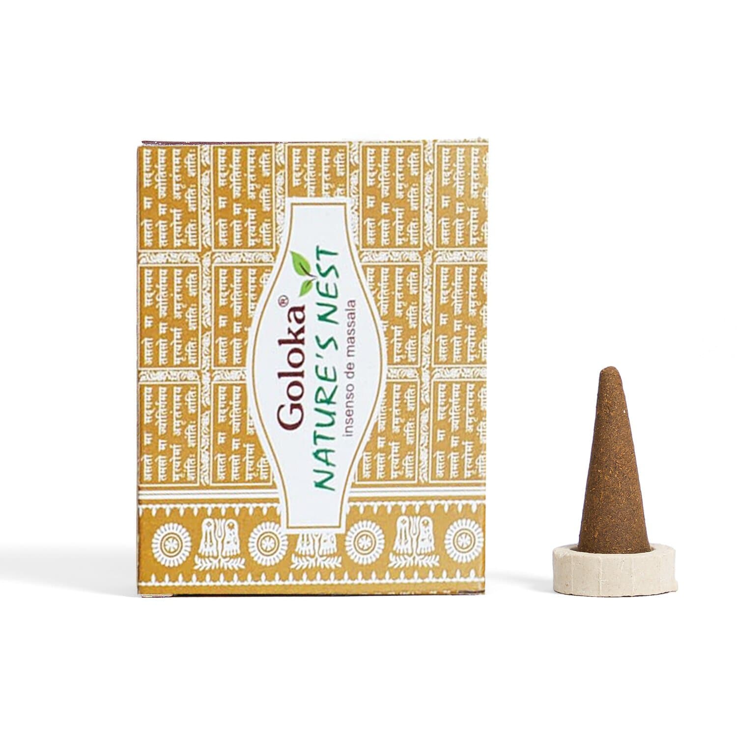 undefined | Incenso Cone Nature’s Nest Goloka