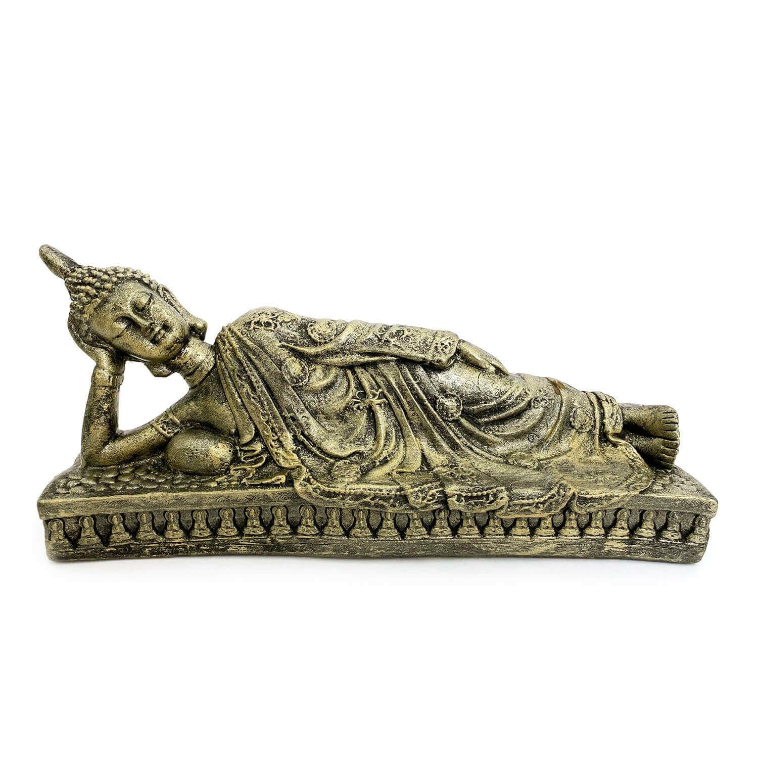 undefined | Estátua Buddha Deitado - Médio