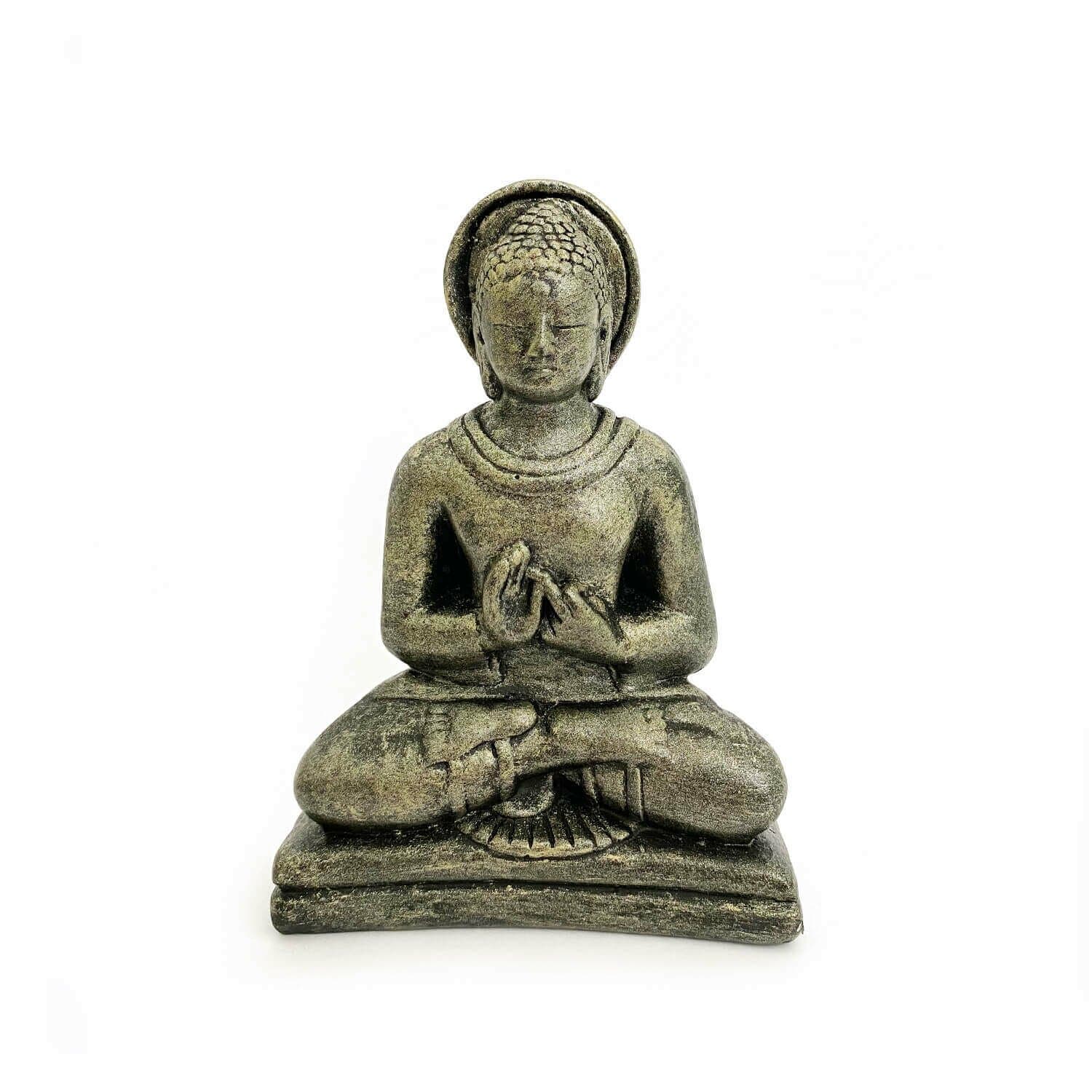 undefined | Estátua Buddha Ensinamento - Dharmachakra Mudra