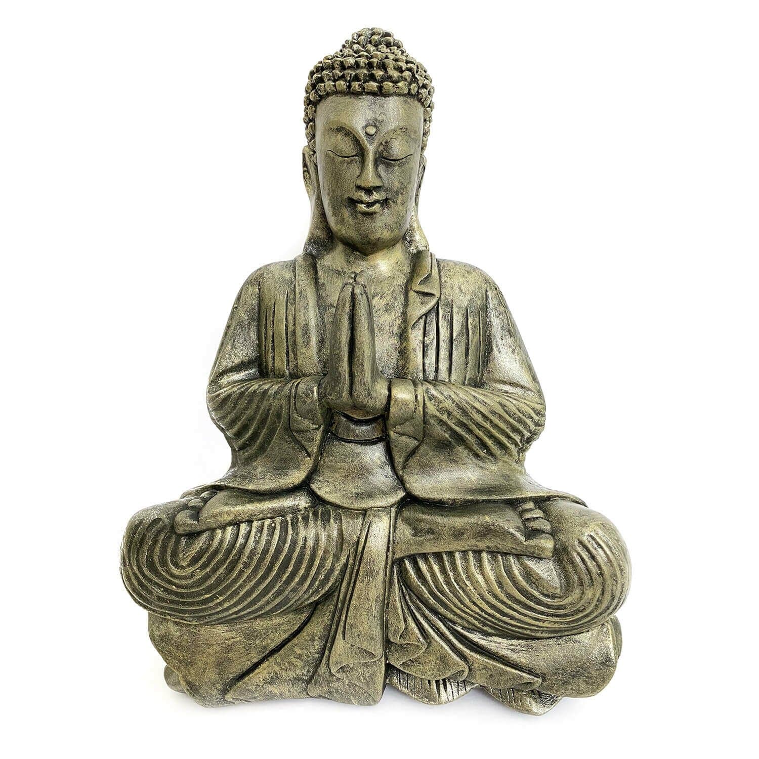 undefined | Estátua Buddha Oração - Namaskara Mudra