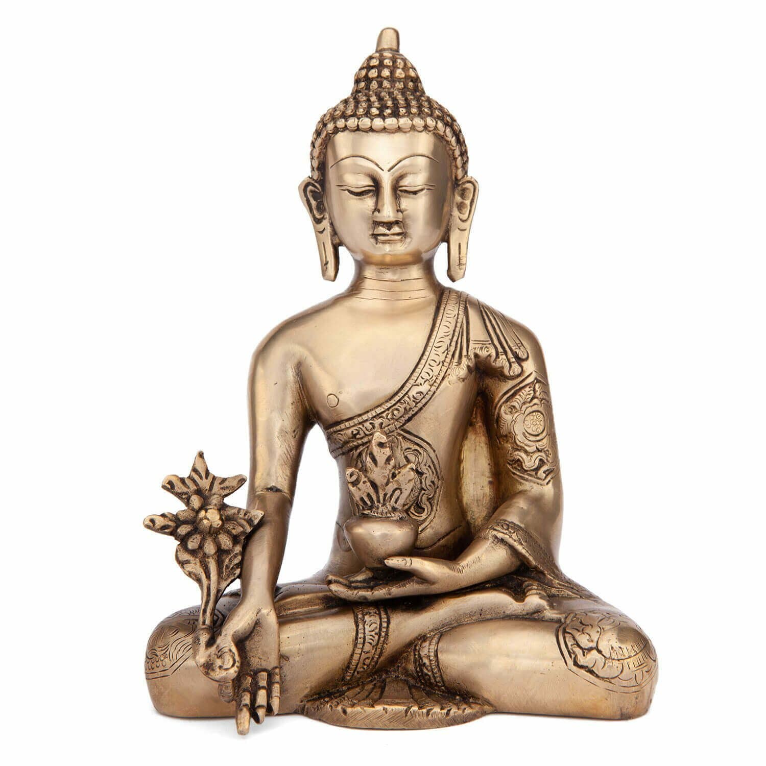 undefined | Estátua Buddha da Medicina - Bronze