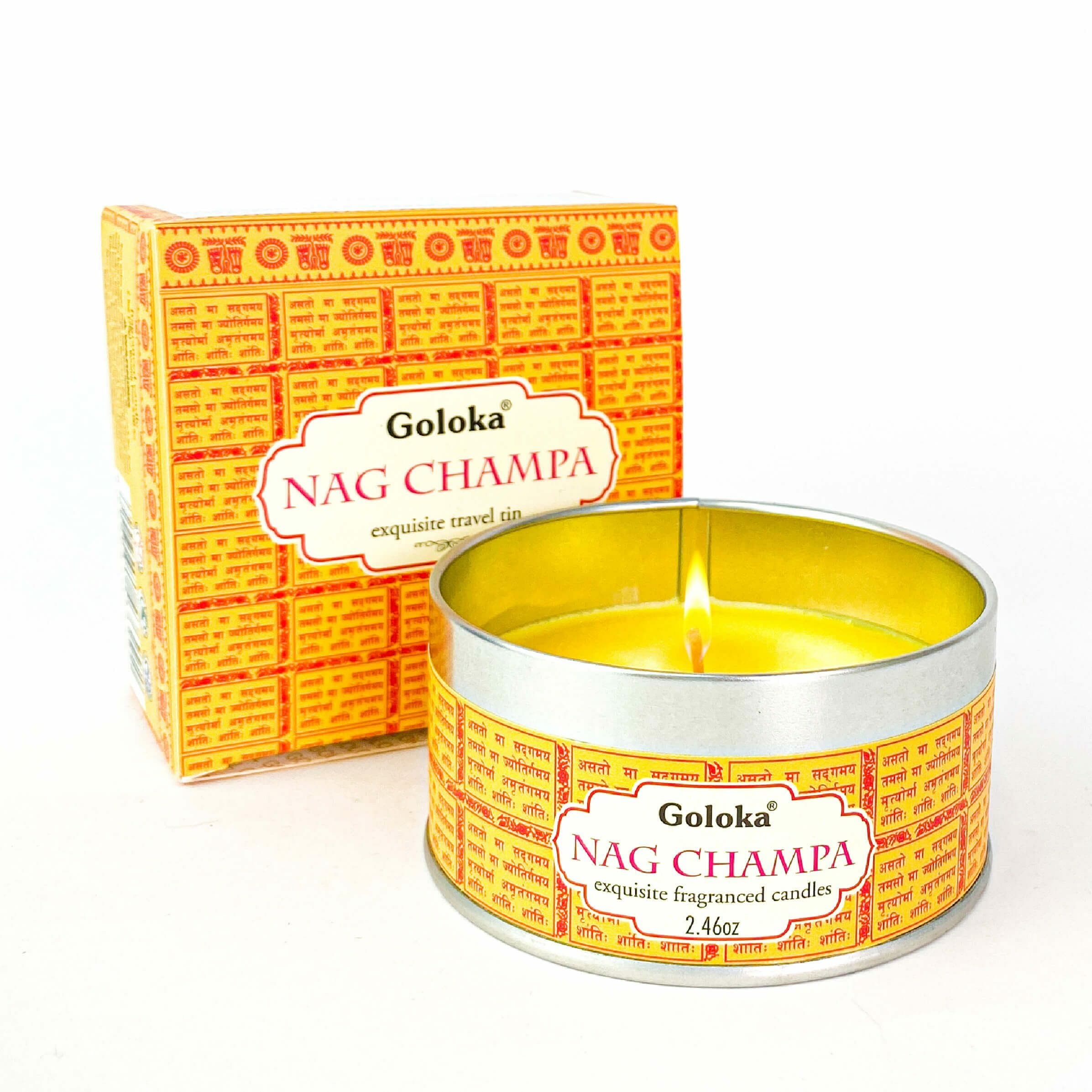 undefined | Vela Aromática Nag Champa Goloka