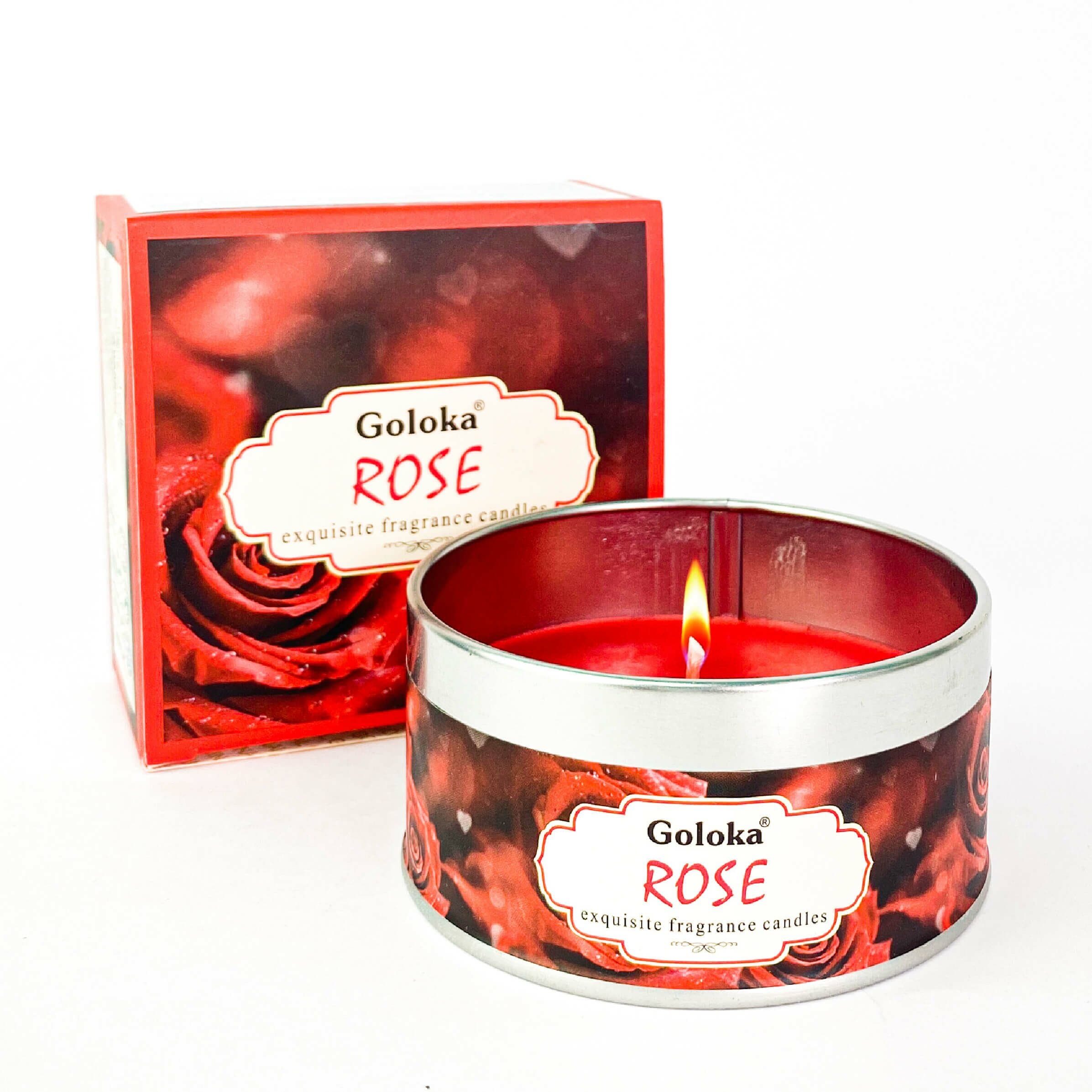 undefined | Vela Aromática Rosa Goloka
