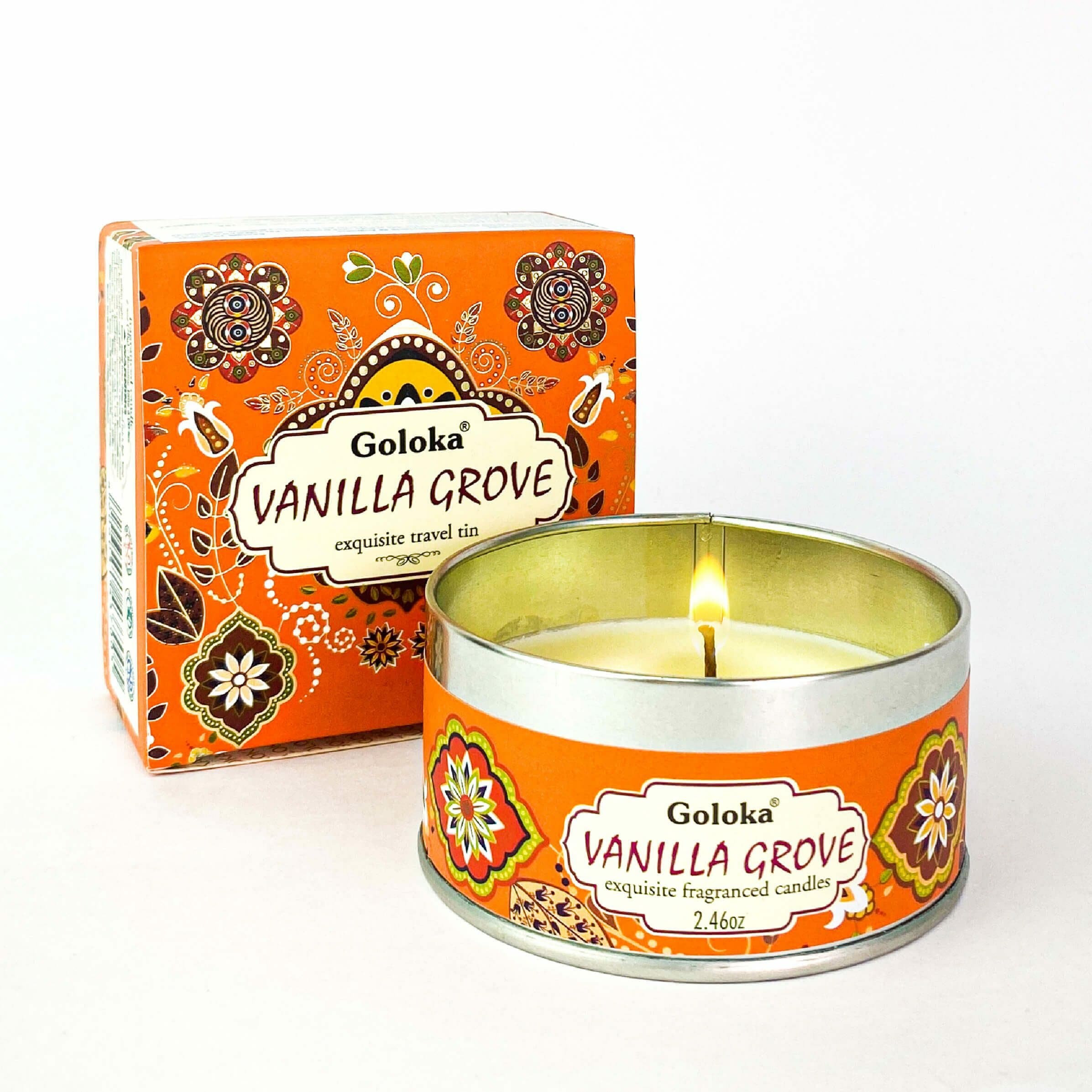 undefined | Vela Aromática Vanilla Goloka