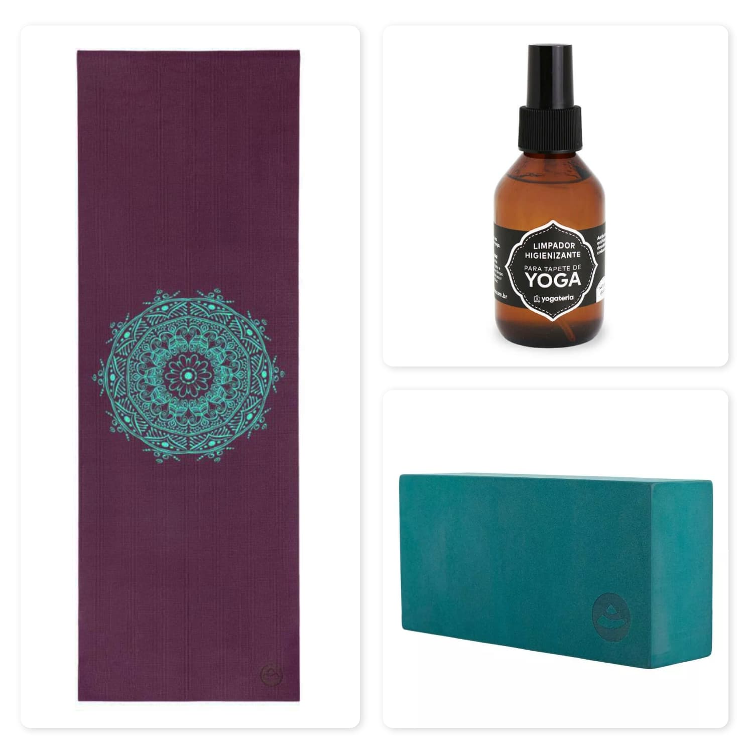 undefined | Kit Yoga Iniciante Mandala