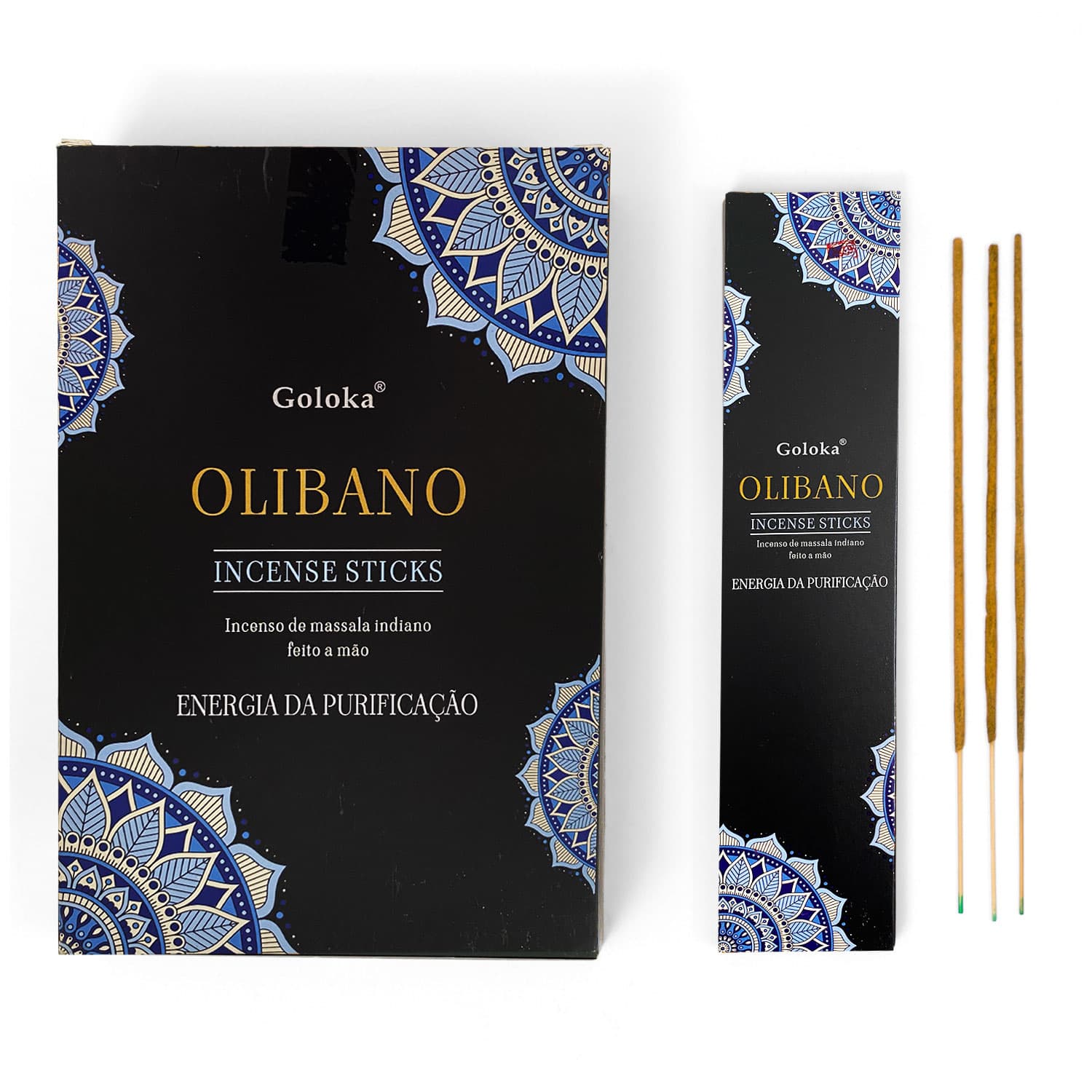 undefined | Incenso Massala Olíbano Goloka