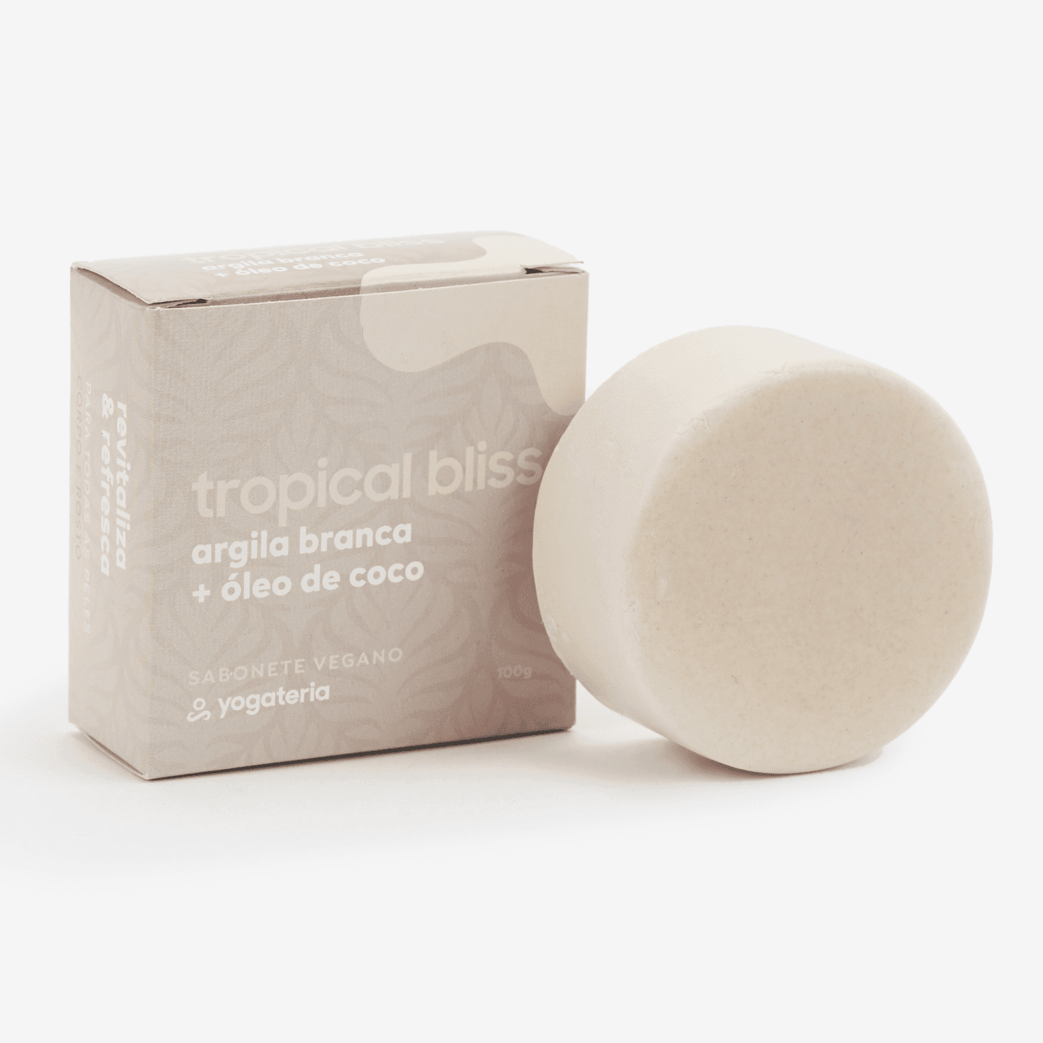 undefined | Sabonete Vegano Tropical Bliss - Argila Branca