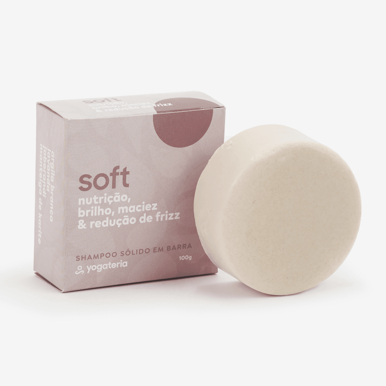 undefined | Shampoo Sólido em Barra Soft - Nutrição, brilho, maciez e anti-frizz