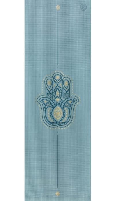 undefined | Tapete de yoga estampado Leela Proteção Hamsa - 4.5mm PVC ecológico