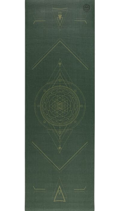 undefined | Tapete de yoga estampado Leela Yantra Cosmic- 4.5mm PVC ecológico