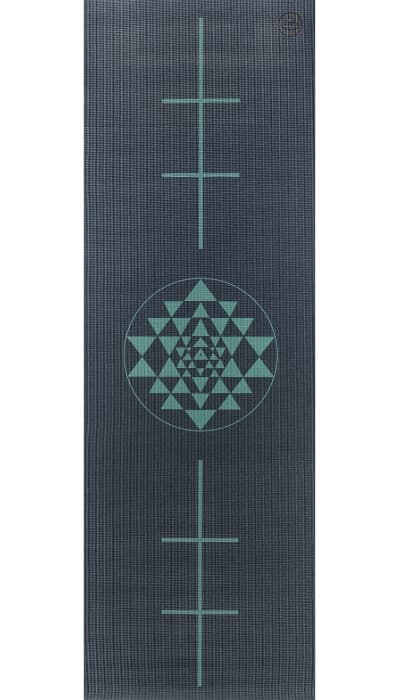 undefined | Tapete de yoga estampado Leela Yantra – 4.5mm PVC ecológico